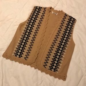 🖤Vintage 1970s Cropped Vest 🖤