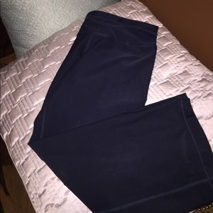 Nike Wide Band Running Capri Navy
