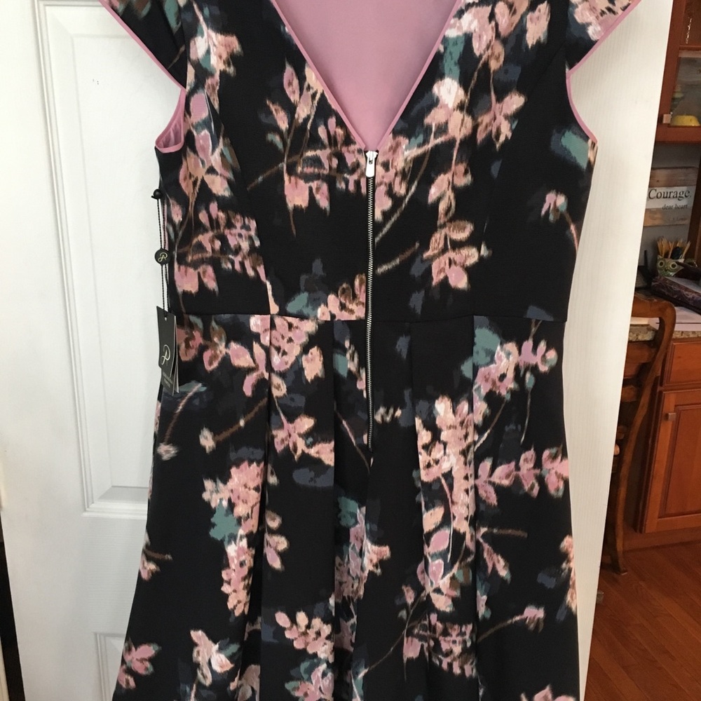 Gorgeous fit & flare dress, NWT, Adrianna Pappel