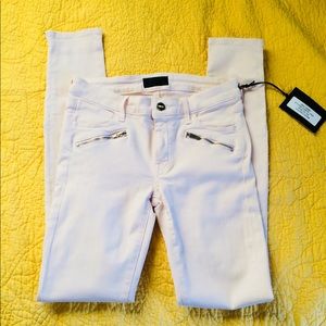 KORAL Brand Rose Ice Colored Denim Skinny Jeans