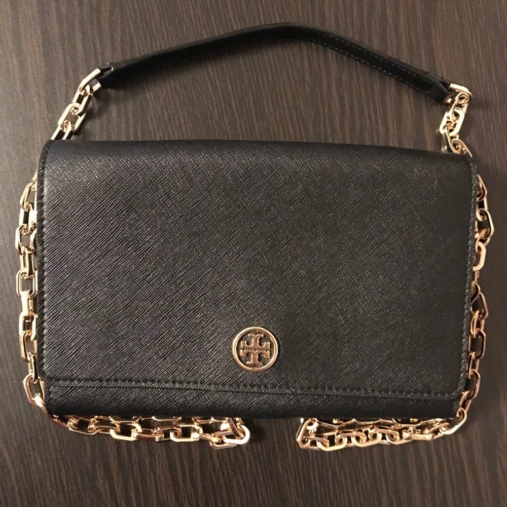 Tory Burch Robinson Chain Wallet