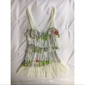 Anthropologie Weston Wear Nylon Tiered Top