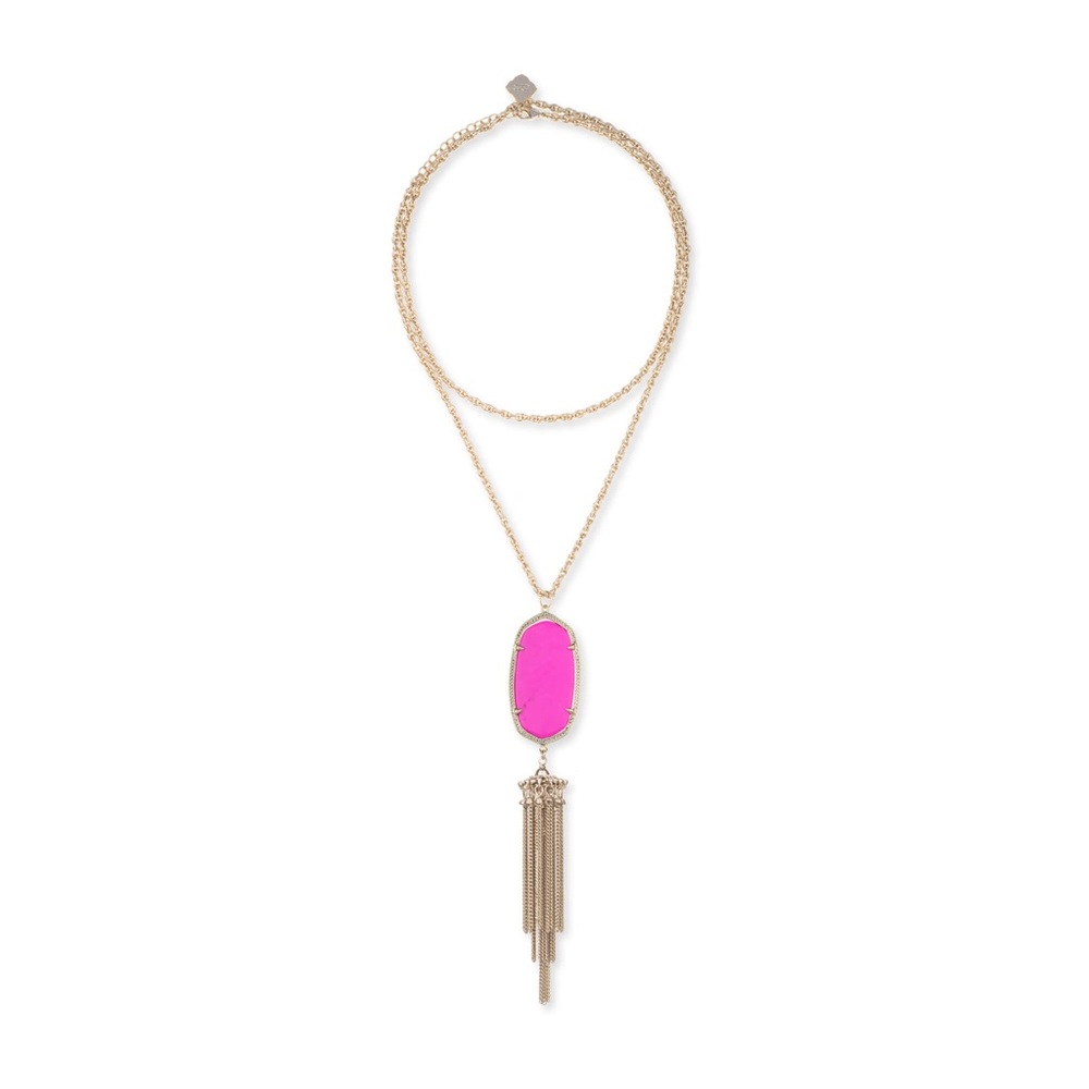 Like new kendra Scott magenta and gold rayne