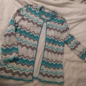 Professional cardigan and shell set