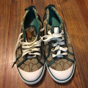 Coach tennis shoes