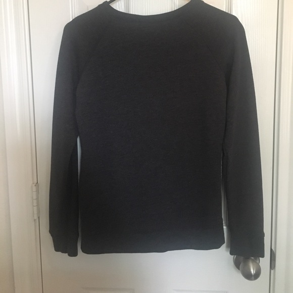 Kids sweater. Gray, gold with white polkas - Picture 2 of 3