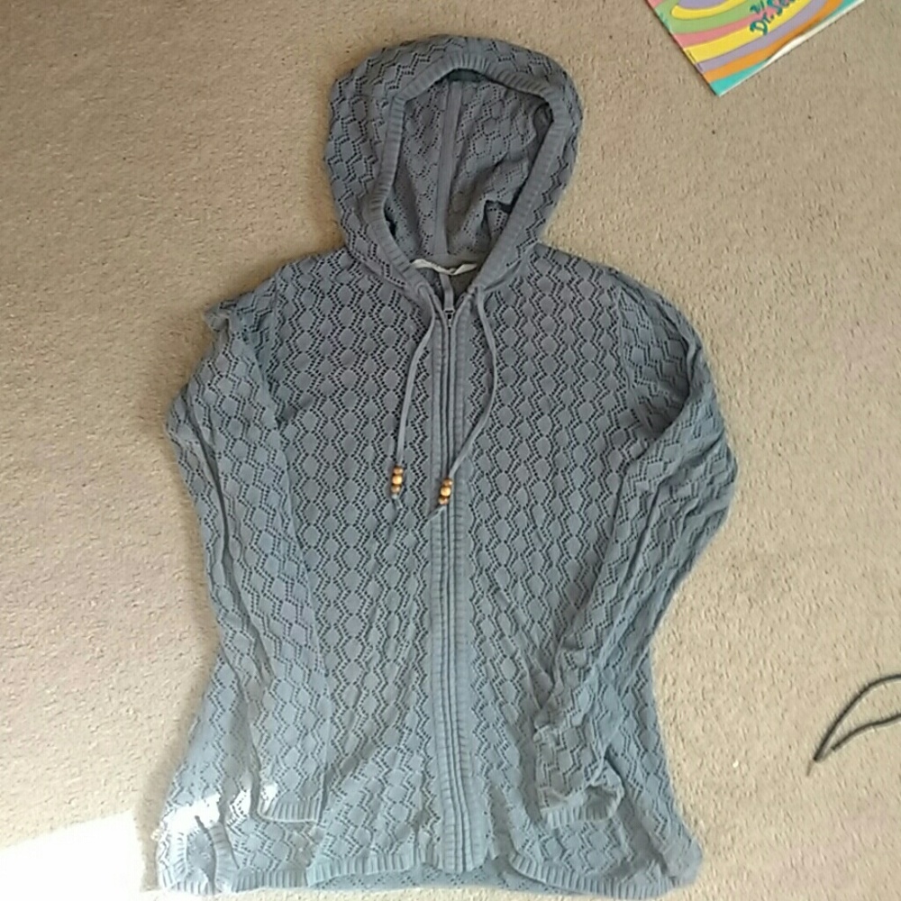Athleta slate blue light weight sweater/sweatshirt