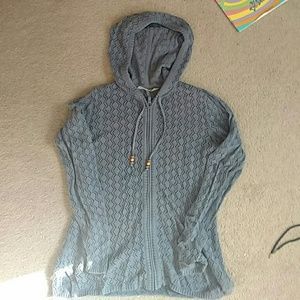 Athleta slate blue light weight sweater/sweatshirt