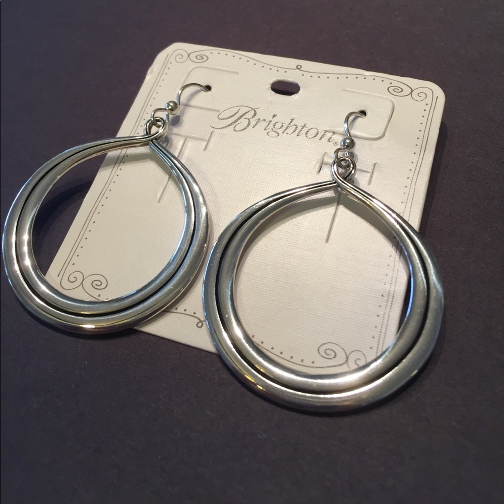 Brighton medium sized hoop earrings