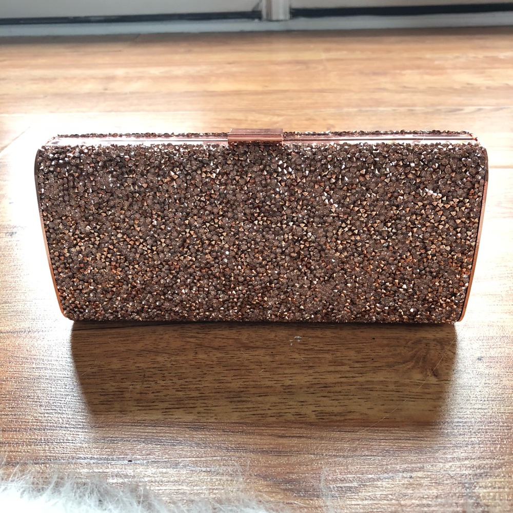 Gorgeous Rose Gold Clutch