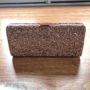 Gorgeous Rose Gold Clutch