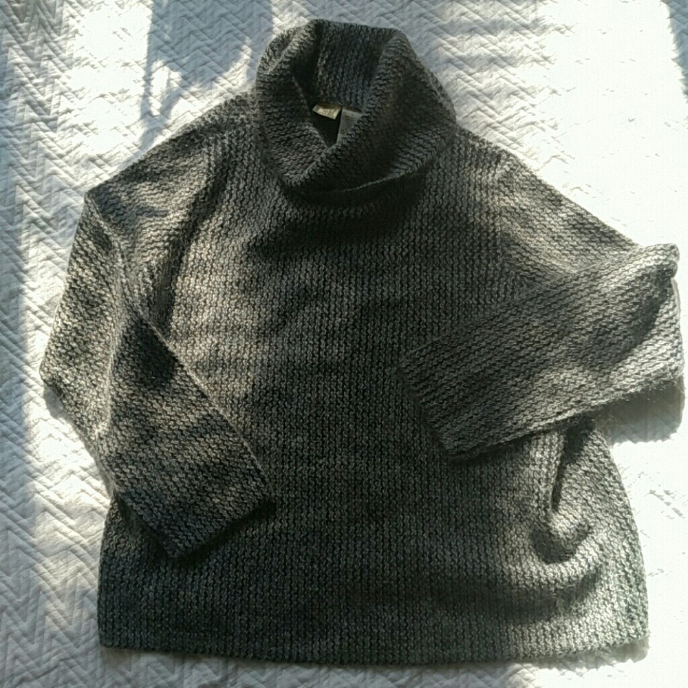 BOGO🌋 Linden Hill 25% Mohair Gray Sweater, Large