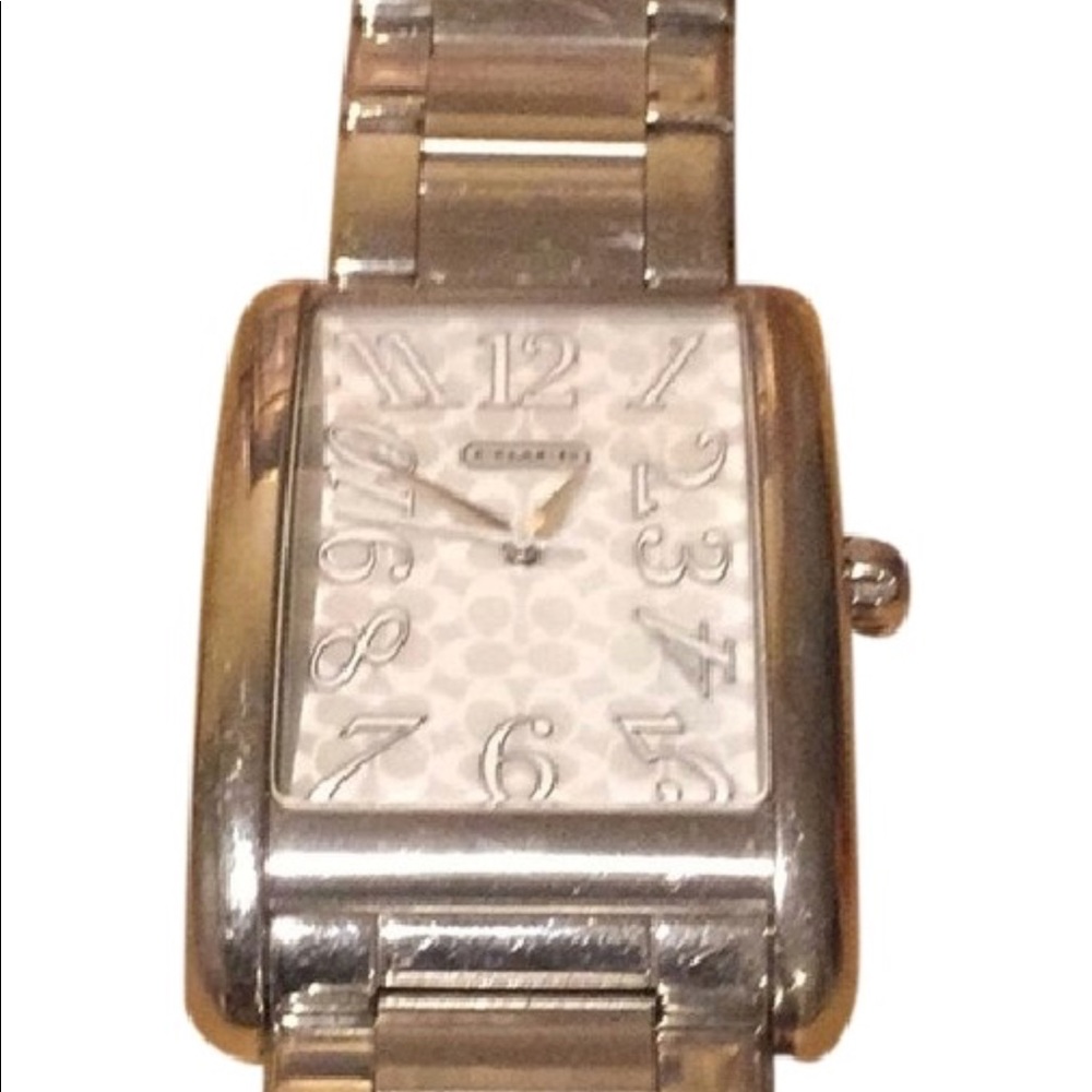 Stainless steel coach watch