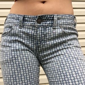 FP patterned denim