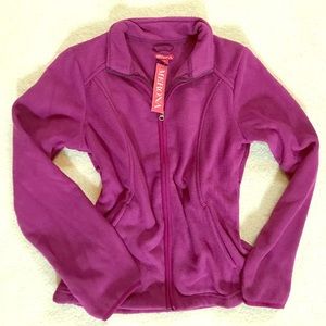 Purple Fleece Jacket