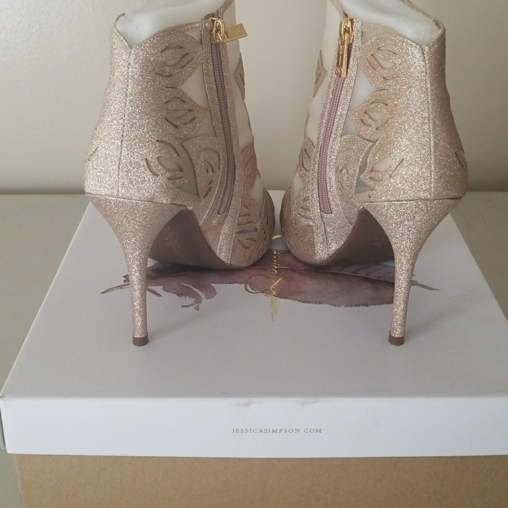 Brand new Jessica Simpson peep toe bootie - Picture 2 of 5