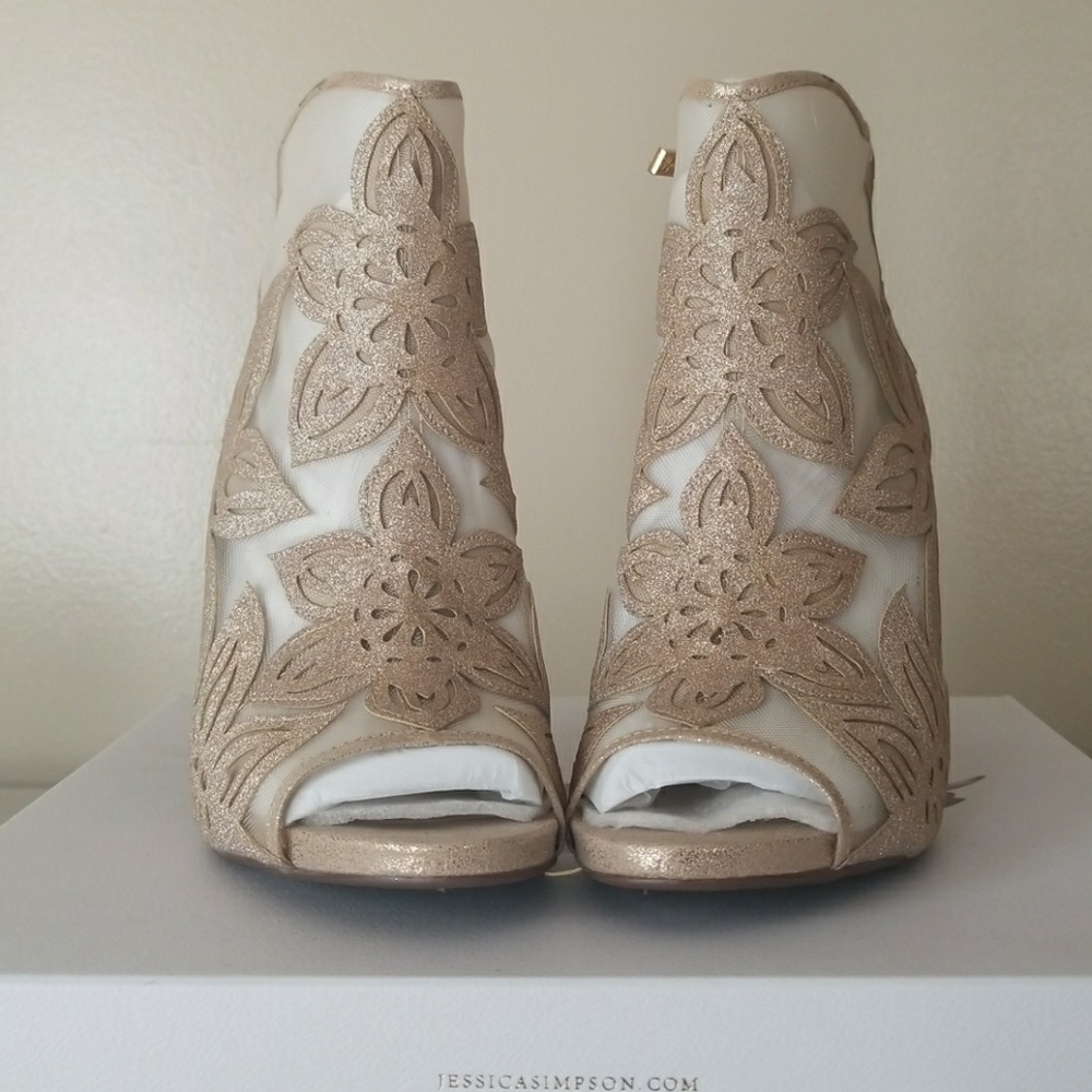 Brand new Jessica Simpson peep toe bootie - Picture 5 of 5