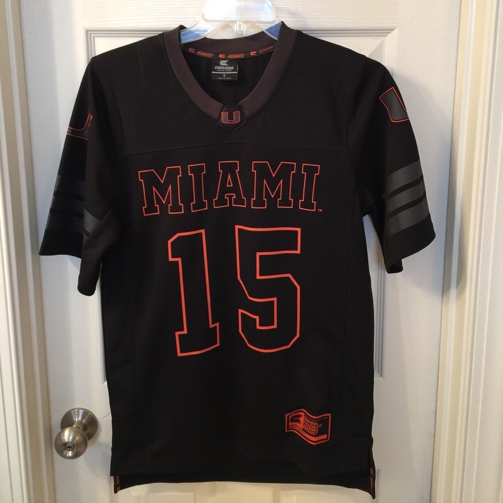 Miami hurricane men's jersey