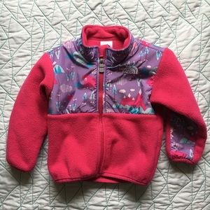 The North Face baby, girls, fleece jacket