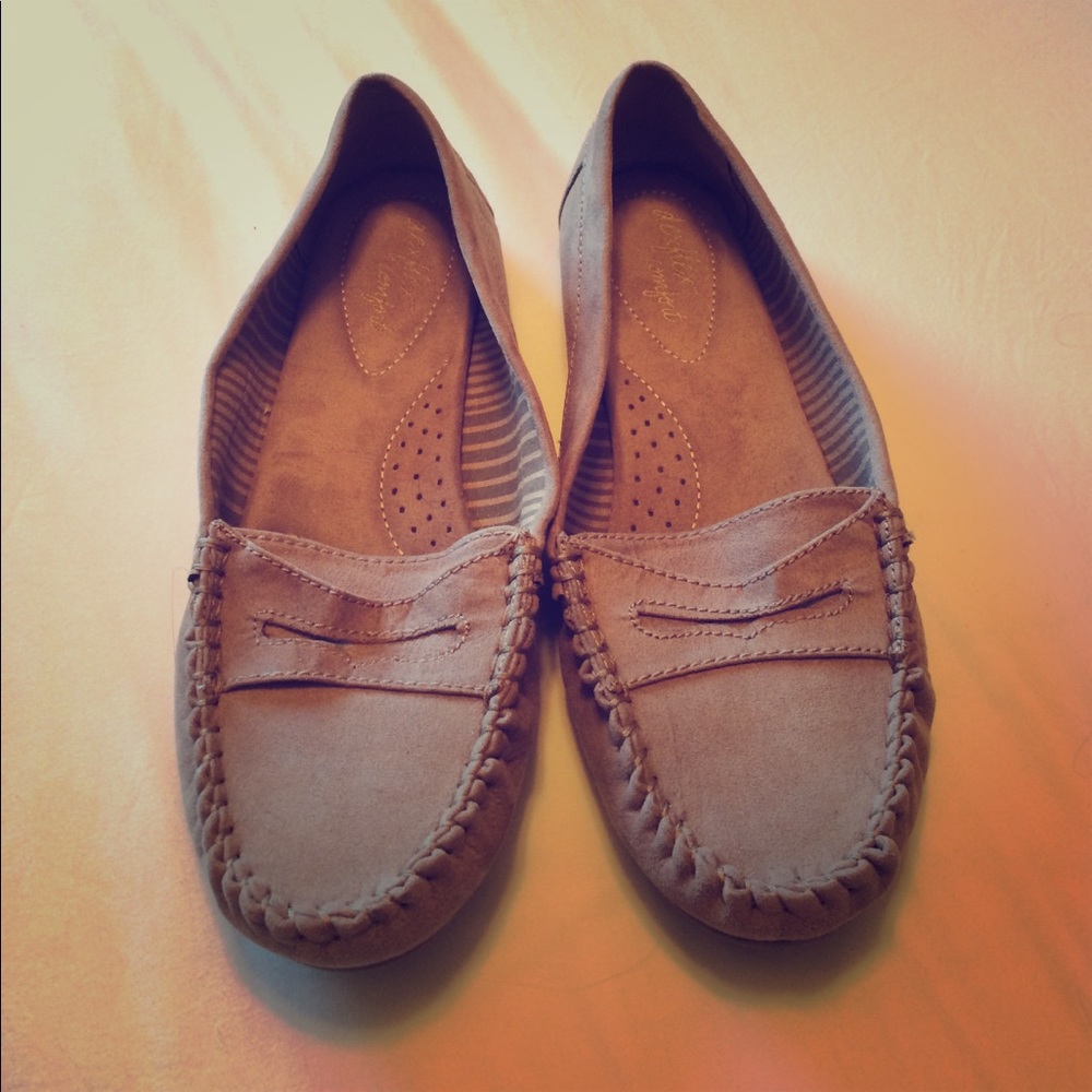 Penny loafers.