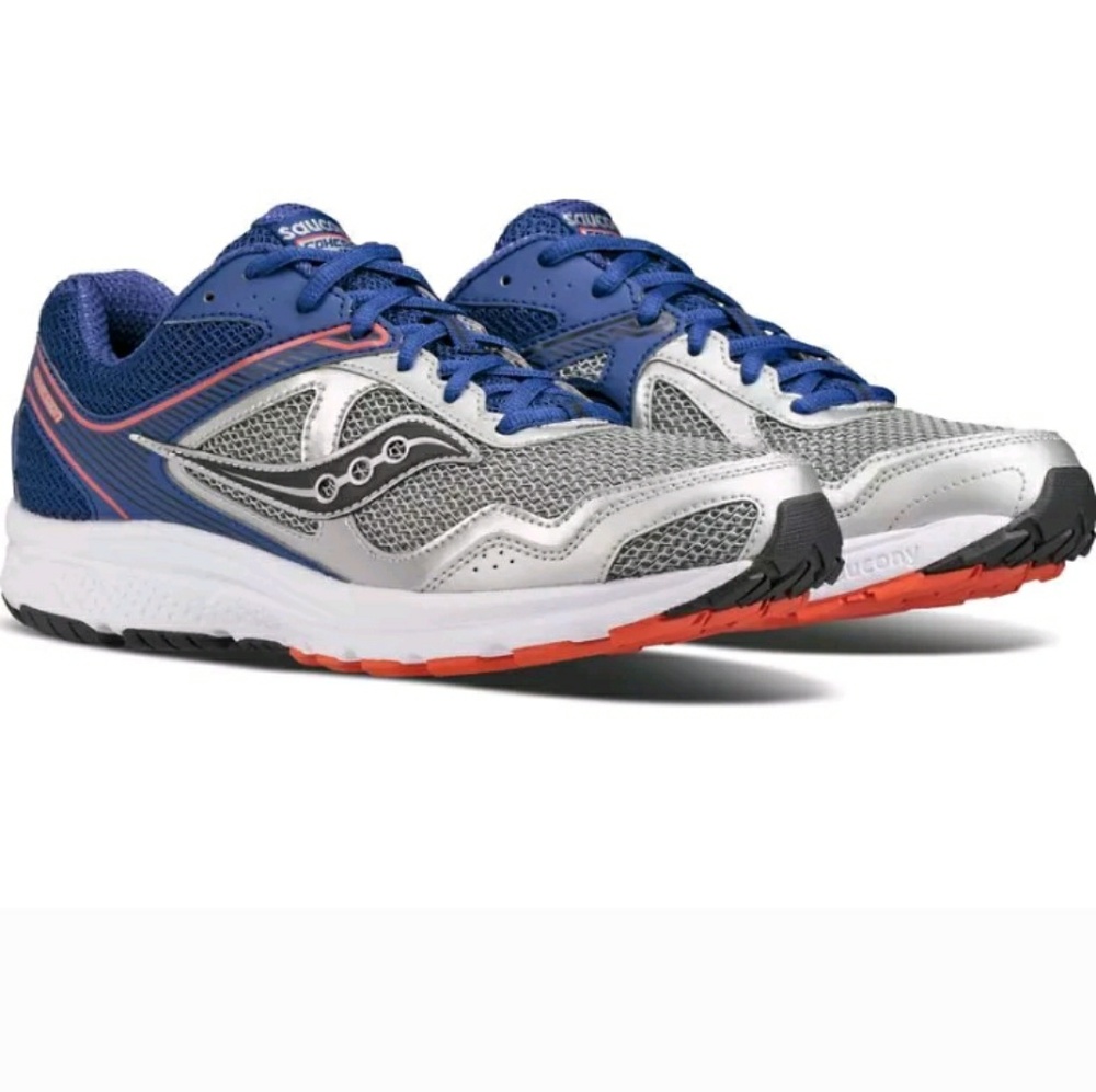Saucony men shoes size 12 grey, blue and black