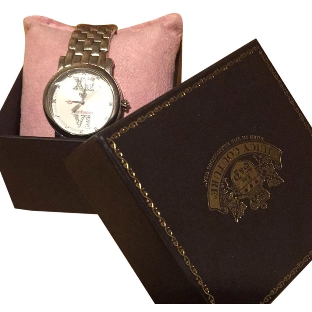 Juicy Couture silver watch