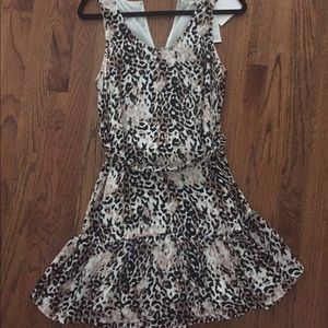 Joie leopard print dress BNWT