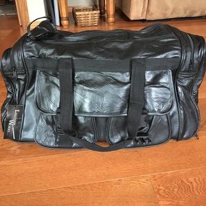 Leather luggage