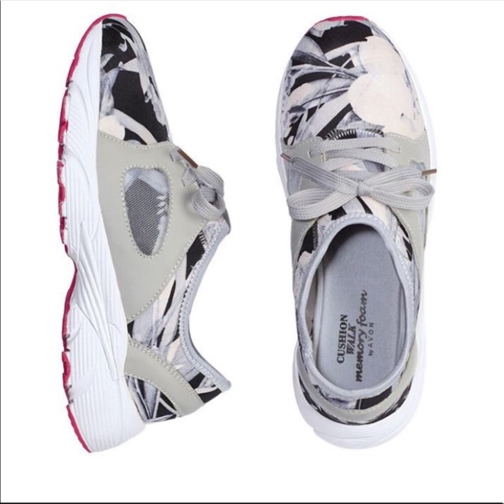 Avon floral shoes