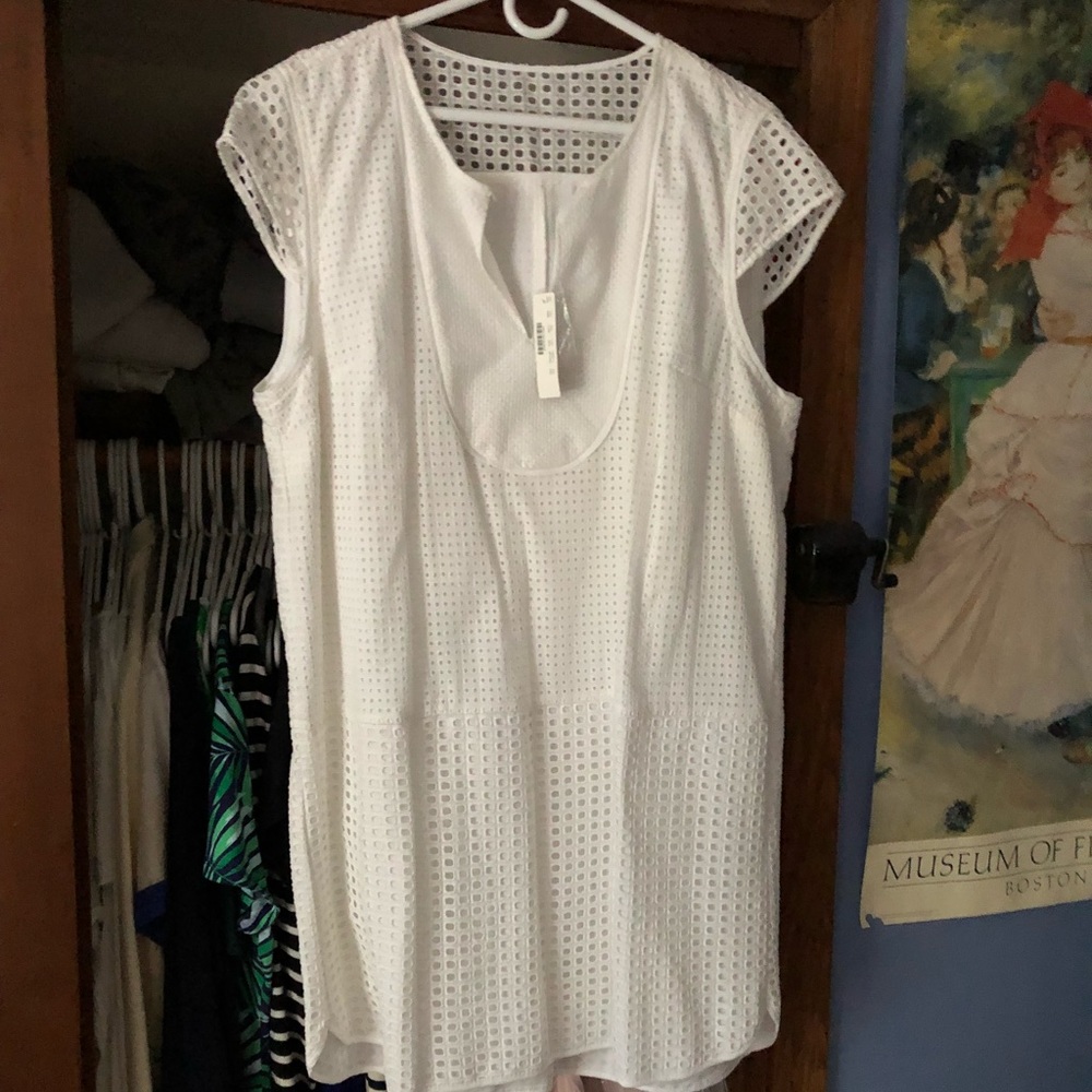 JCrew White Dress NWT