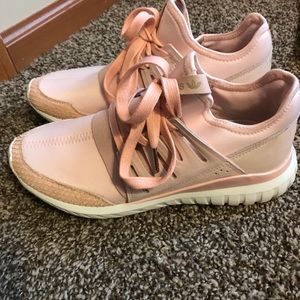 Custom Blush adidas sneakers