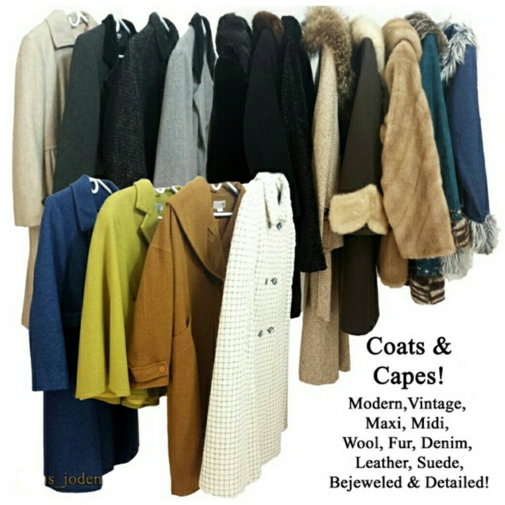 Coming Soon! Vintage Coats & Capes!