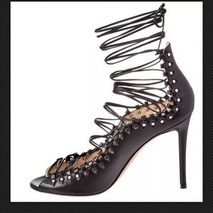 Jimmy Choo “Koko” Lace Up Sandals Size 39