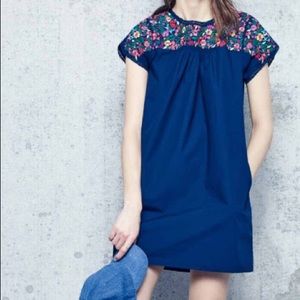 Madewell embroidered dress with JM drygoods