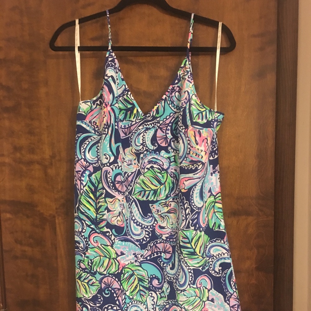 Lily Pulitzer hanging in the fronds small