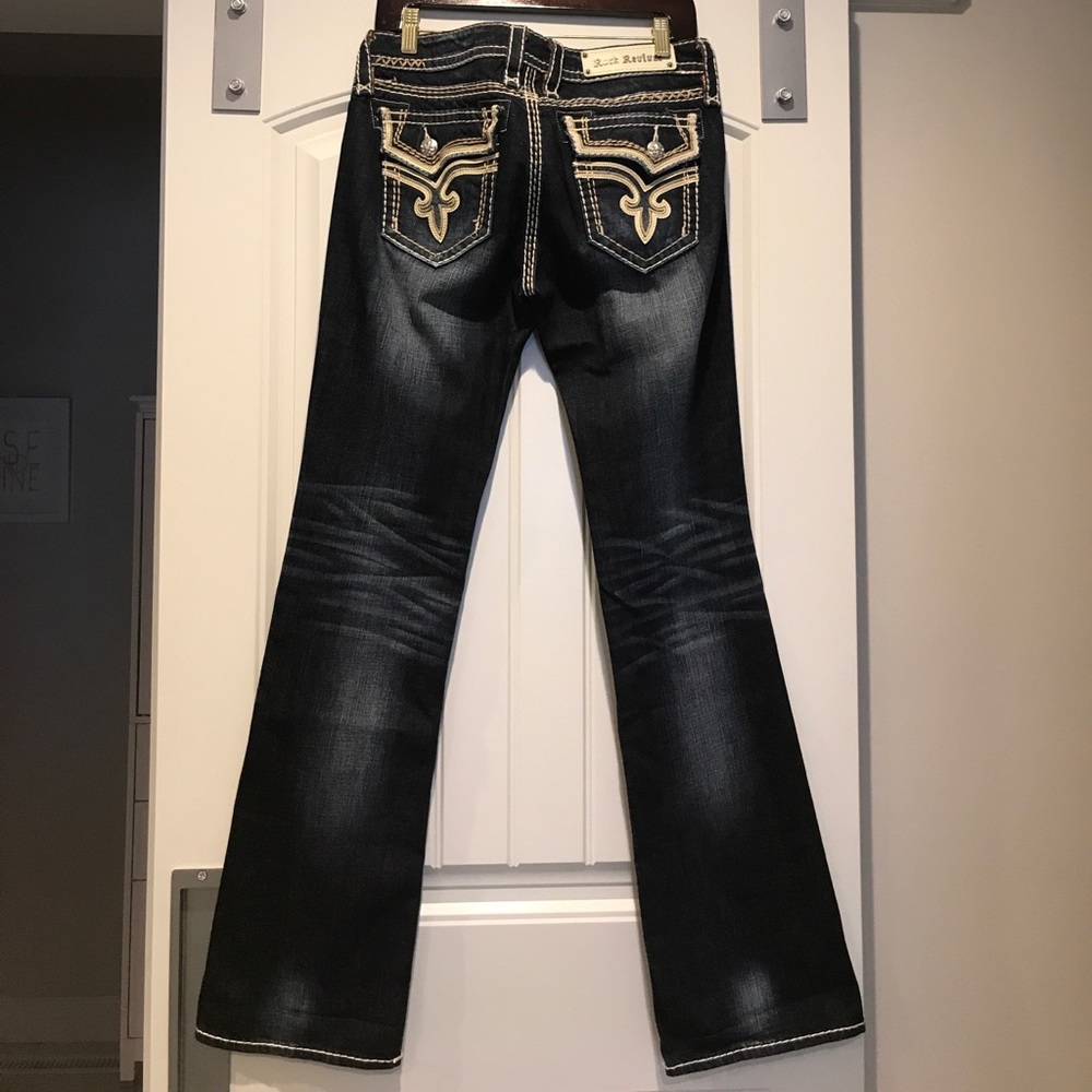 Rock Revival Kai for bootcut jeans - Size 29L