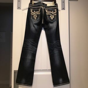 Rock Revival Kai for bootcut jeans - Size 29L