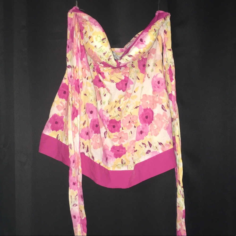 Body Central size L. Strapless shirt.