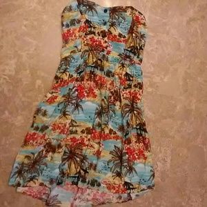 Forever21 tropical blouse