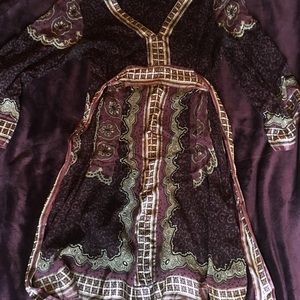 Bohemian style dress