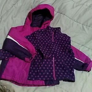 Winter coat with fleece