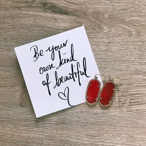 Kendra Scott- Elle’s Earrings Bright Red
