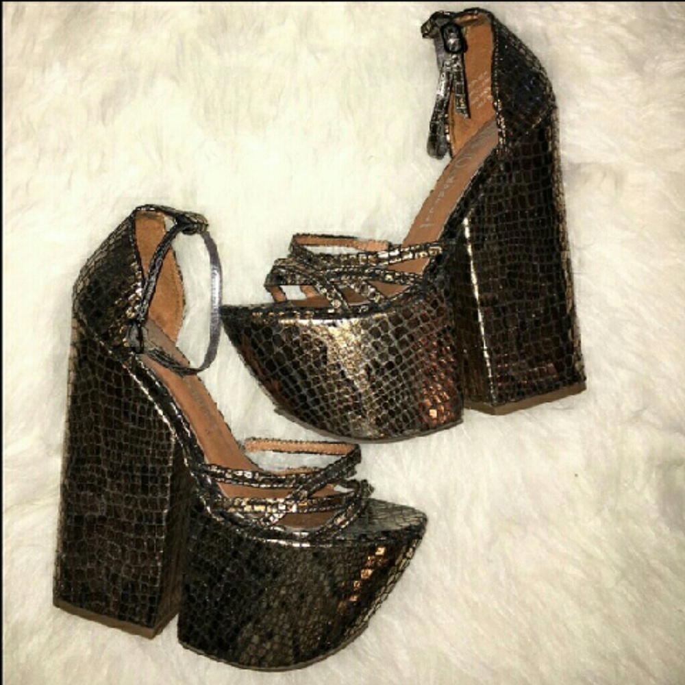 Jeffrey campbell chunky wedges