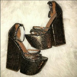 Jeffrey campbell chunky wedges