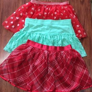 🎉Bundle of 3 girl's skirts