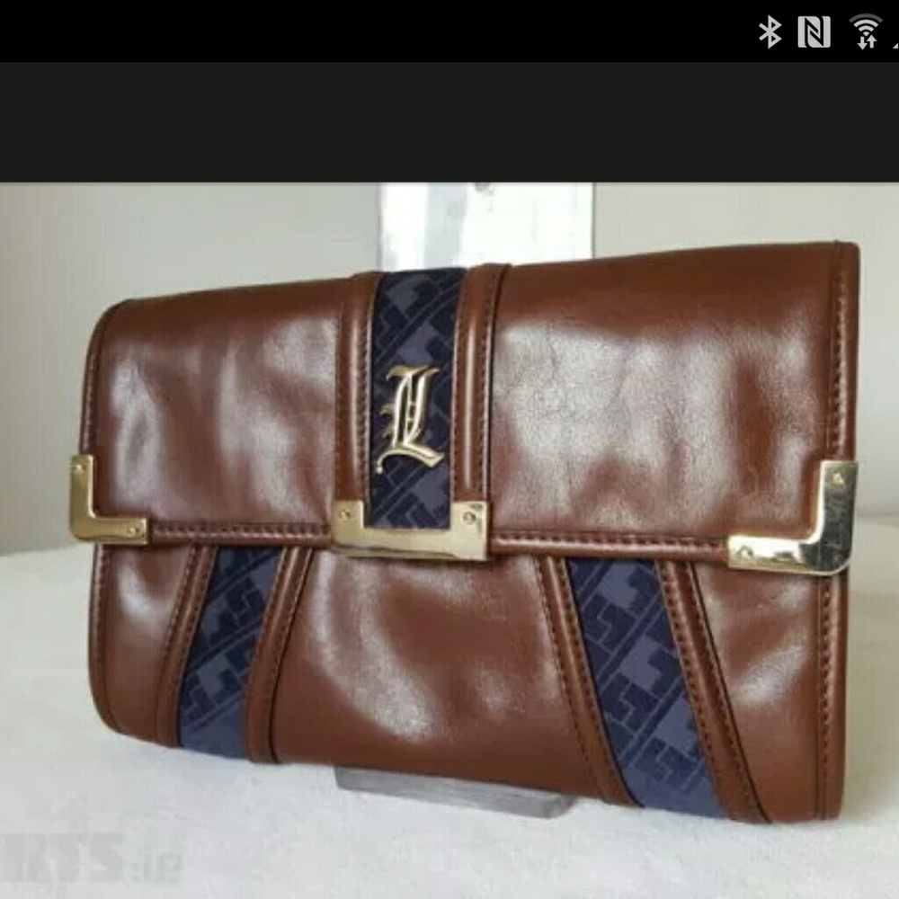 LAMB CATANIA CLUTCH Gwen Stefani nwt $375