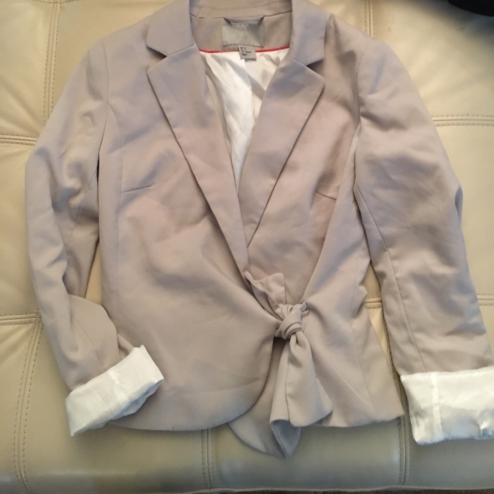 Tie blazer!