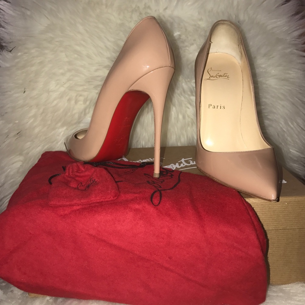 Christian Louboutins 'So Kate' Pointy Toe Pump