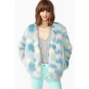Nasty Gal Jackets & Coats - Nasty Gal Faux Fur Coat Nasty Gal Jackets & Coats - Nasty Gal Faux Fur Coat