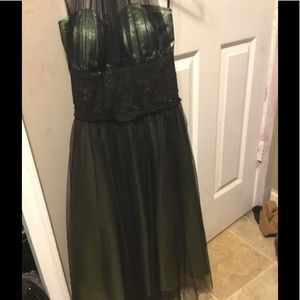Green dress